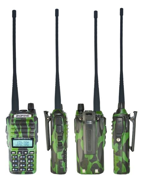 Рация Baofeng UV-82 5W (2х-диапазонная, камуфляж) Рация Baofeng UV-82 5W (2х-диапазонная, камуфляж)
