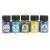 Набор Перламутр 5*10г (silver gray, dark blue, purple, green blue, flow colden) № 7
