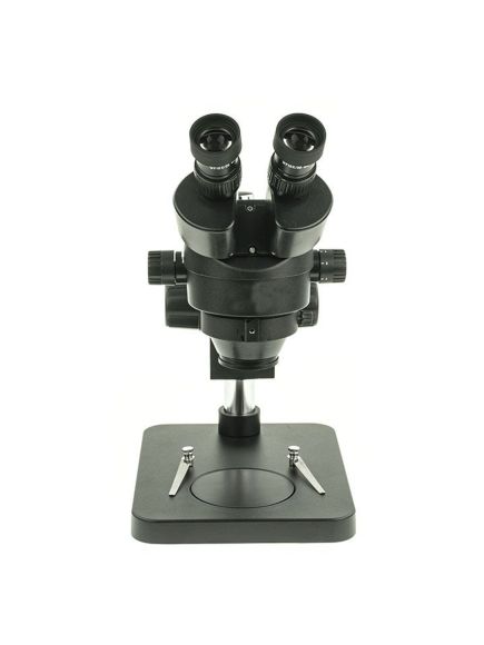 Микроскоп бинокулярный 7-45X ЧЕРНЫЙ (платформа 19х25)