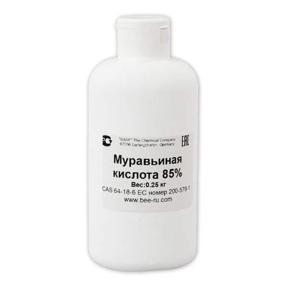250 гр. Муравьиная кислота 85% 250 гр. Муравьиная кислота 85%
